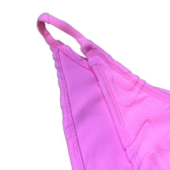 Wild Fable Women's Pink Terry Wavy Textured Bikini Bottom - Size XL - NWT - Picture 3 of 9